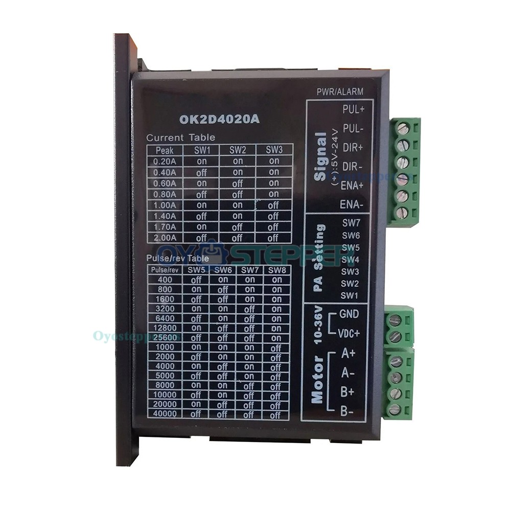 Controlador paso a paso digital 0,2-2A 5-24 VCC para motor paso a paso NEMA 8, NEMA 11, NEMA16, NEMA17